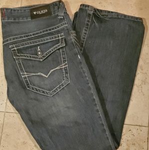 Guess relaxed boot cut Jeans, Rancho fit 32x32